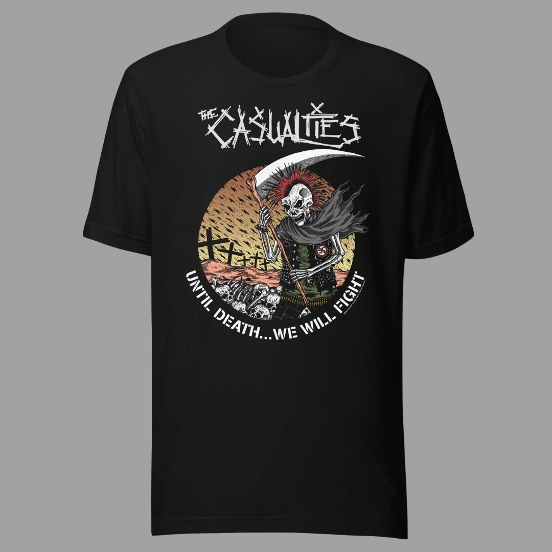 The Casualties - Until Death T-Shirt