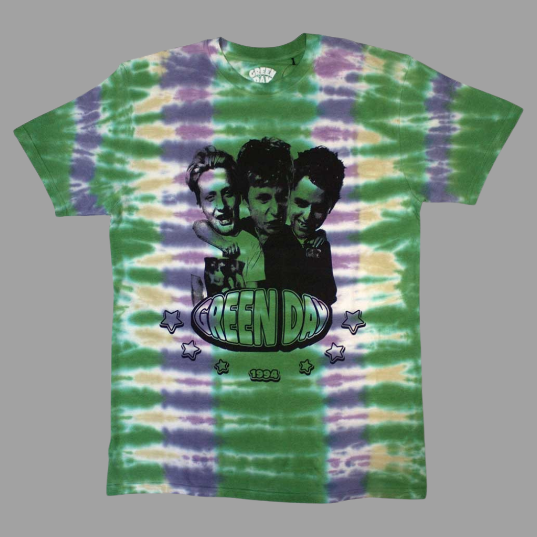 Green Day - Tie Dye Trio T-Shirt