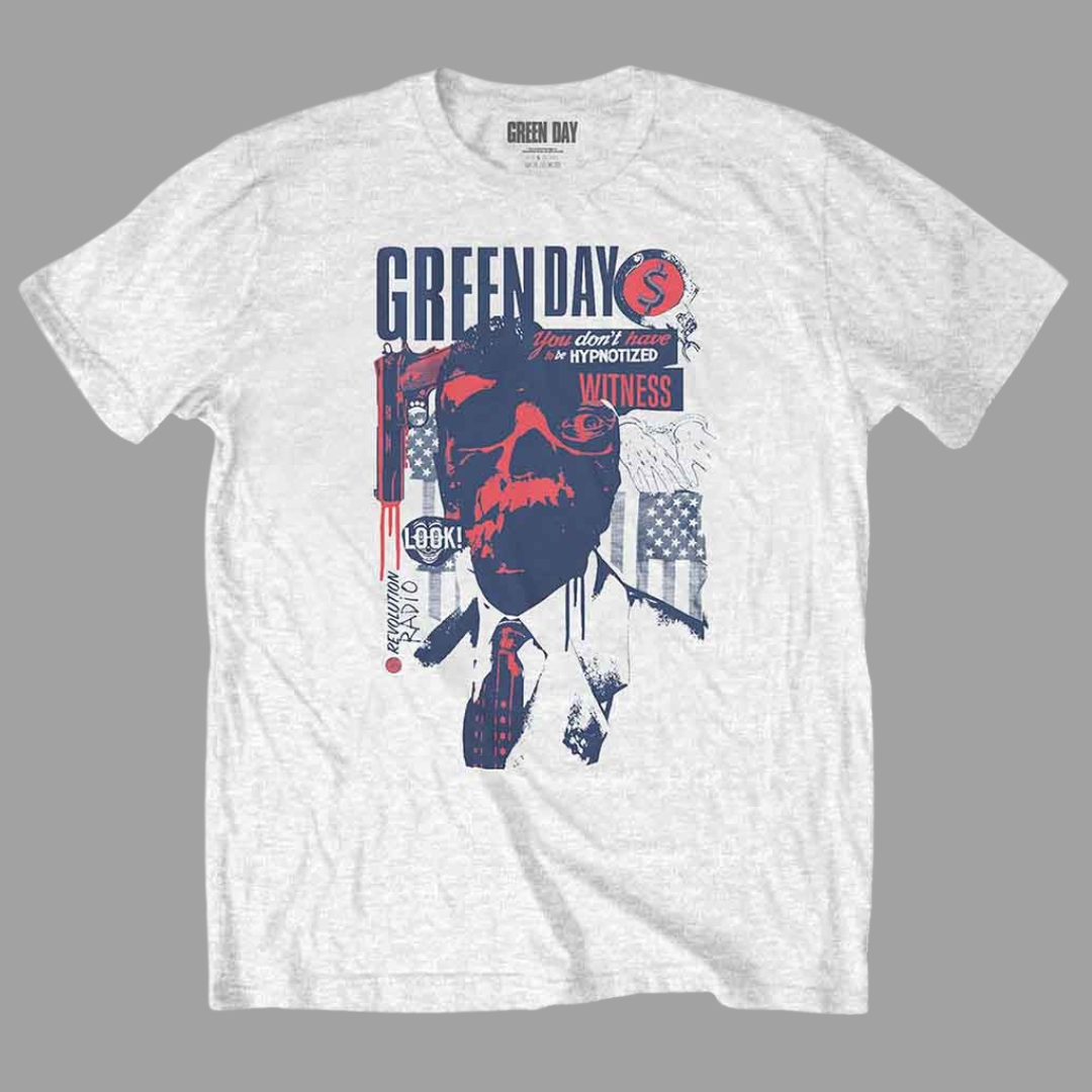 Green Day - Patriot Witness T-Shirt