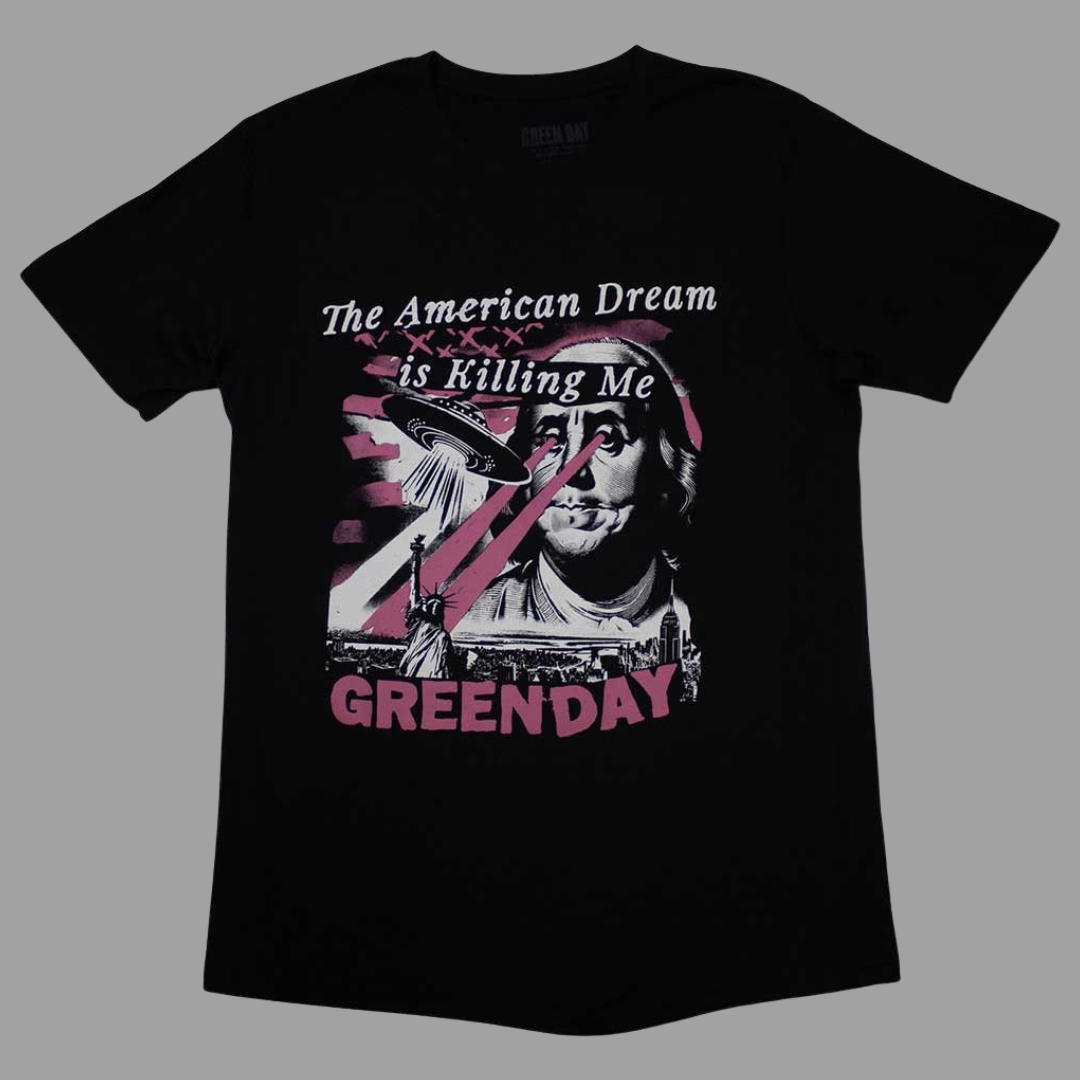 Green Day - American Dream Black T-Shirt