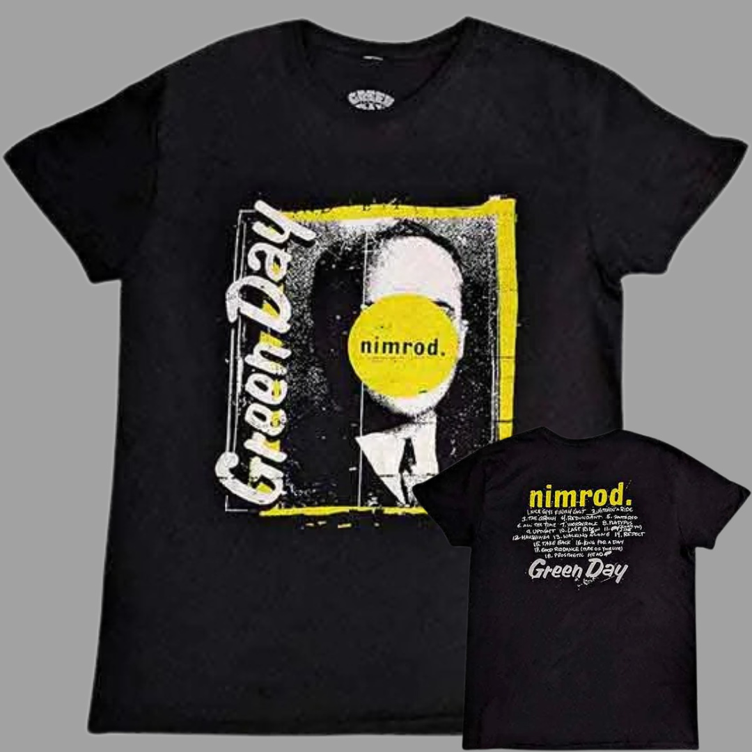 Green Day - Nimrod Tracklist T-Shirt