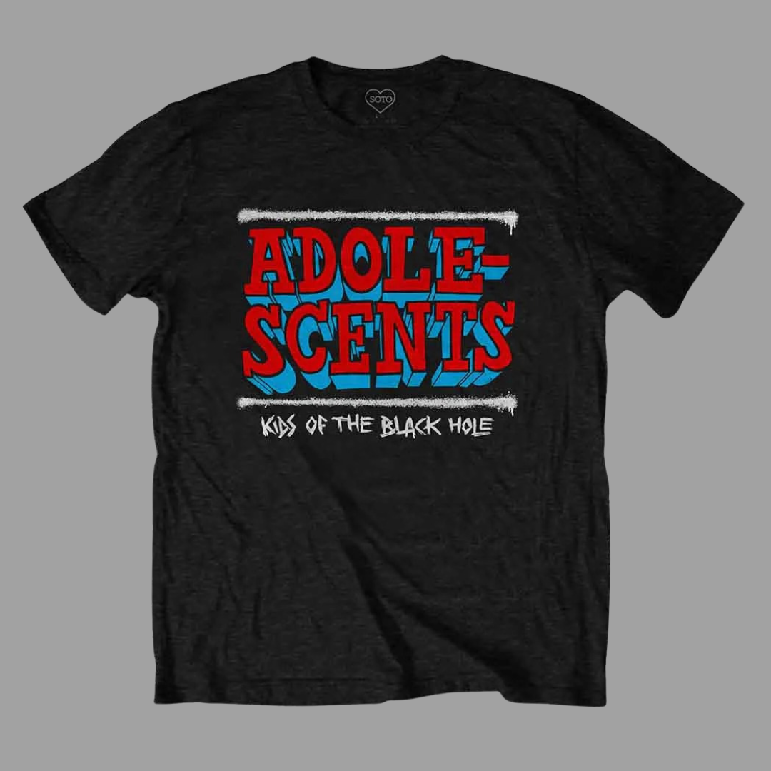 Adolescents - Kids Of The Black Hole Black T-Shirt