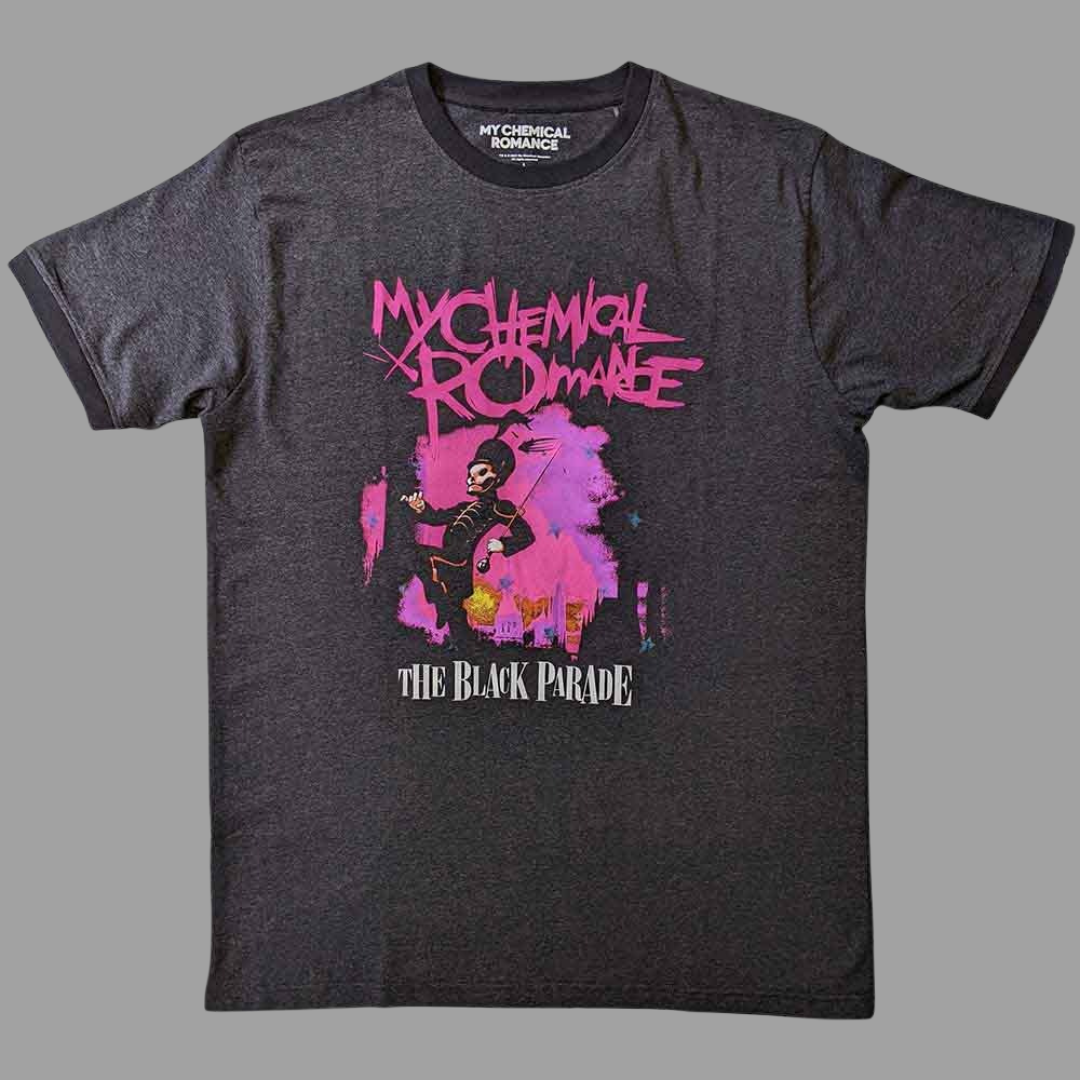 My Chemical Romance - March Grey Ringer T-Shirt