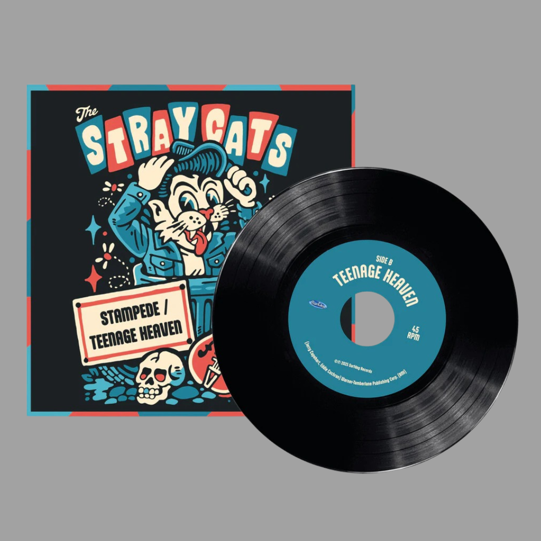 Stray Cats - Stampede / Teenage Heaven 7"