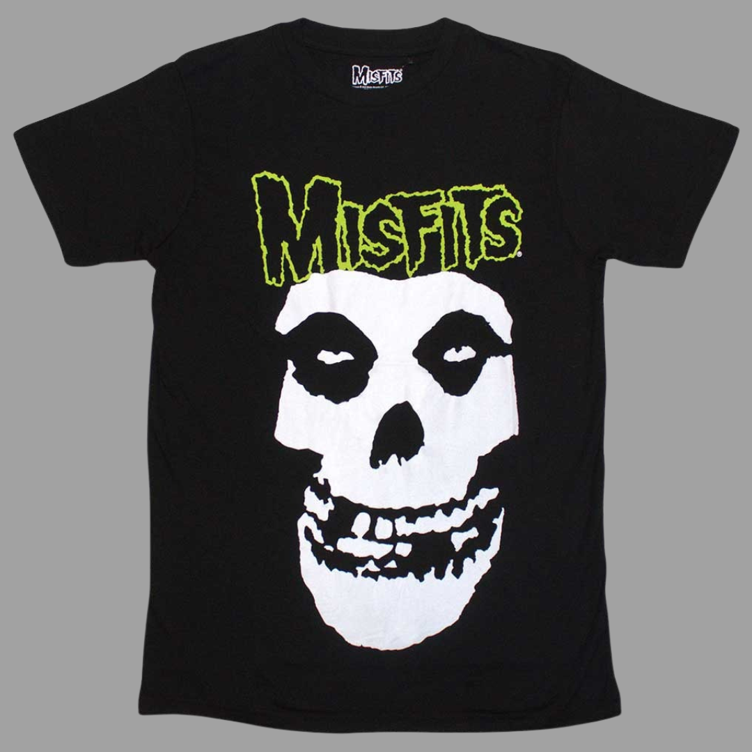 Misfits - Skull & Logo T-Shirt
