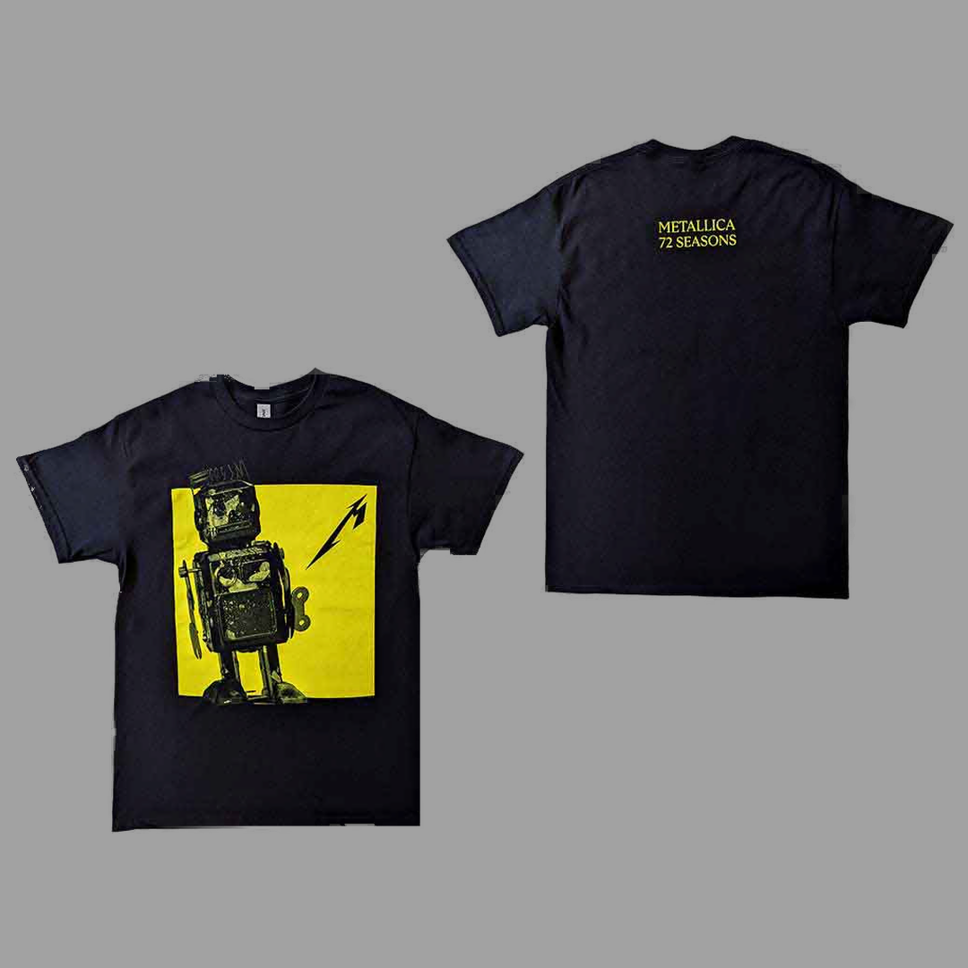 Metallica - 72 Seasons Burnt Robot T-Shirt