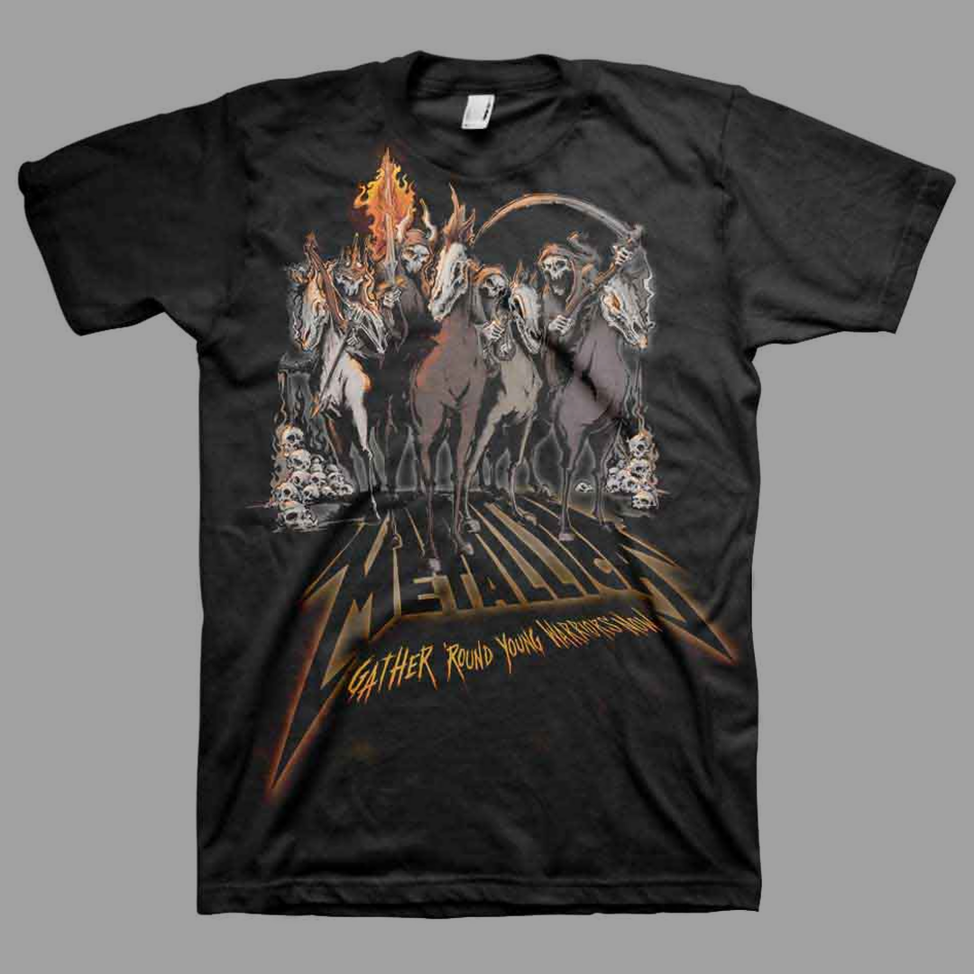 Metallica - 40th Anniversary Horsemen T-Shirt