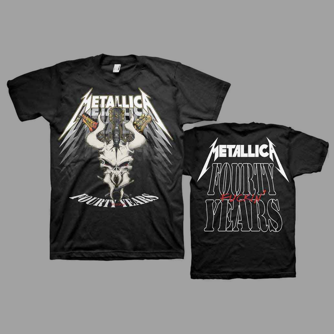 Metallica - 40th Anniversary Forty Years T-Shirt