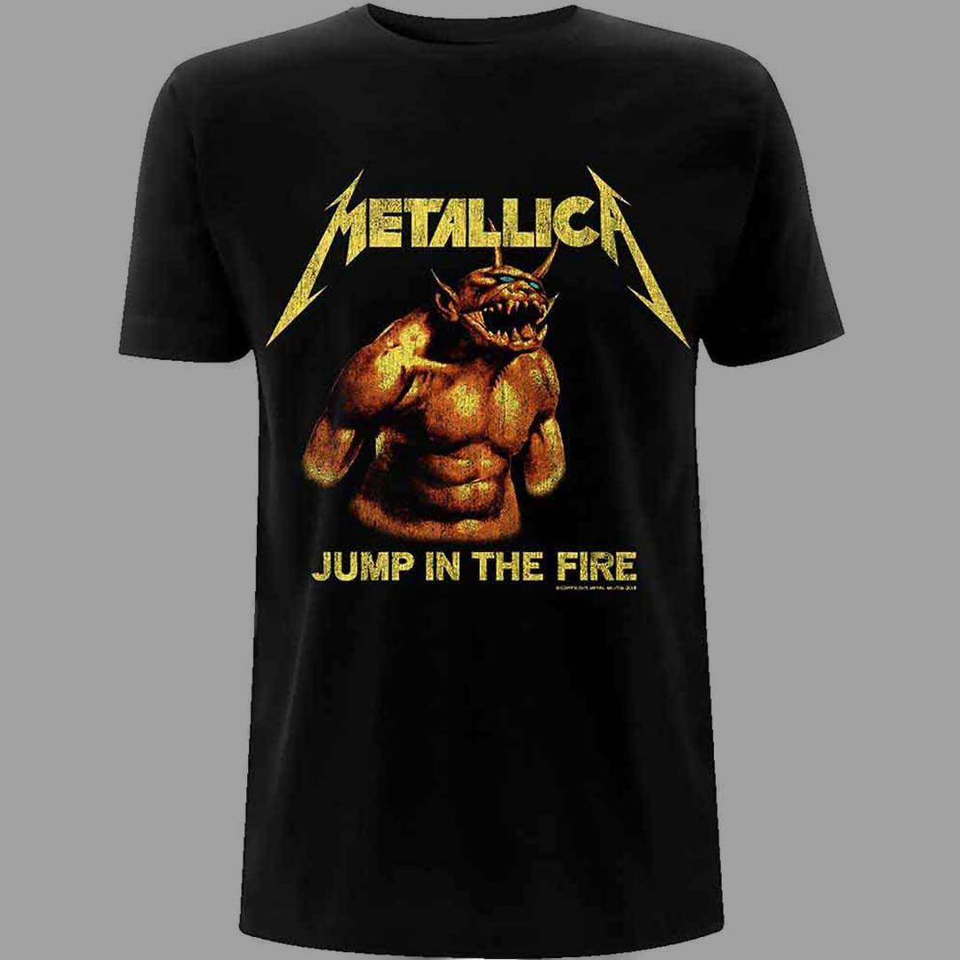 Metallica - Jump In The Fire Vintage T-Shirt