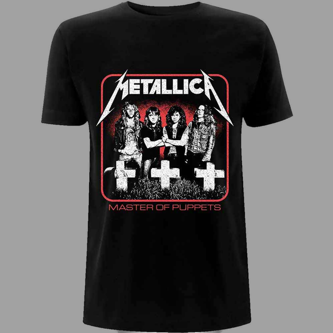 Metallica - Vintage Master of Puppets Photo T-Shirt