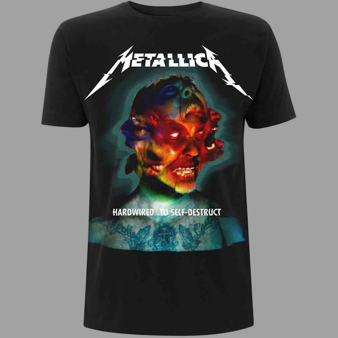 Metallica - Hardwired Album Cover T-Shirt