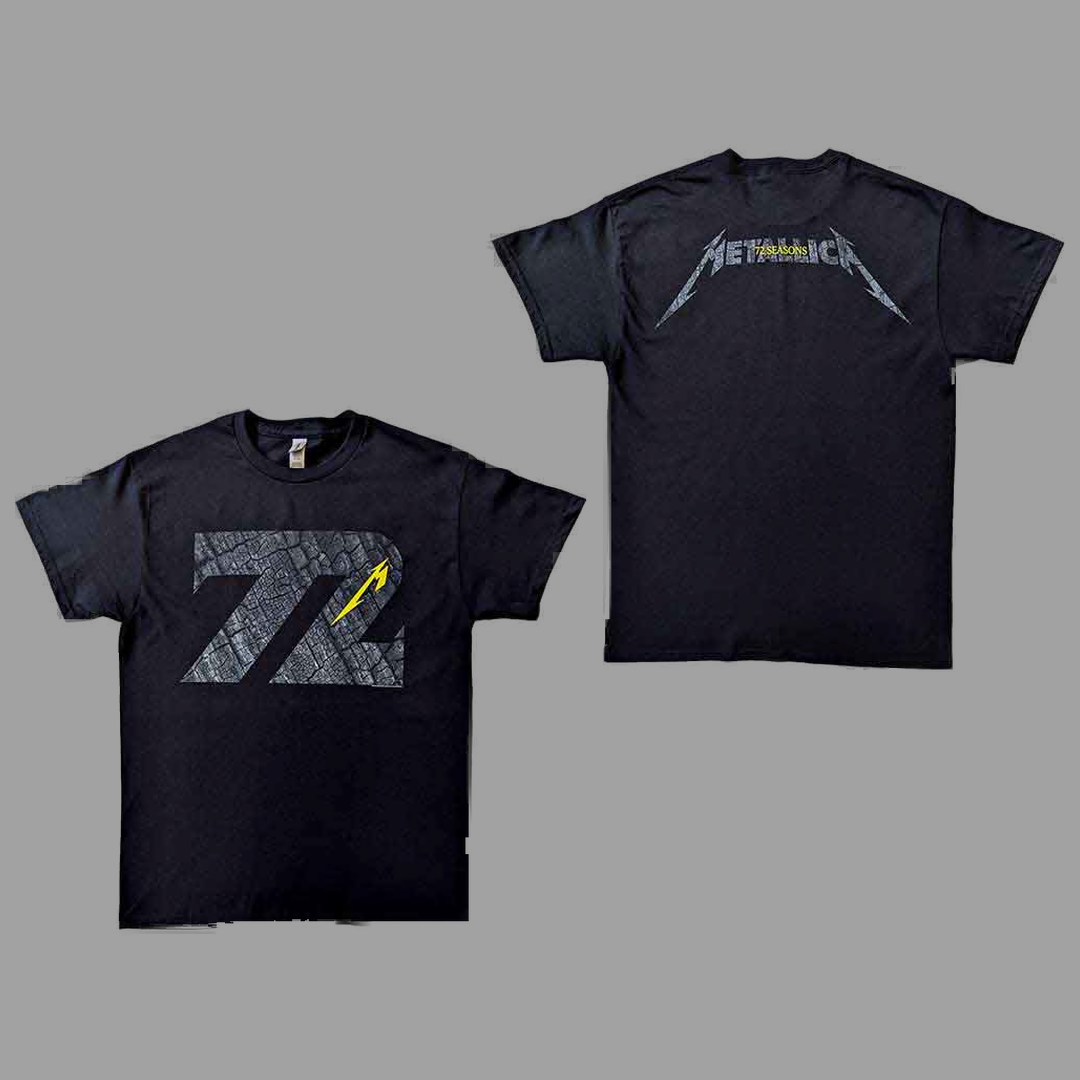 Metallica - 72 Seasons Charred Logo T-Shirt
