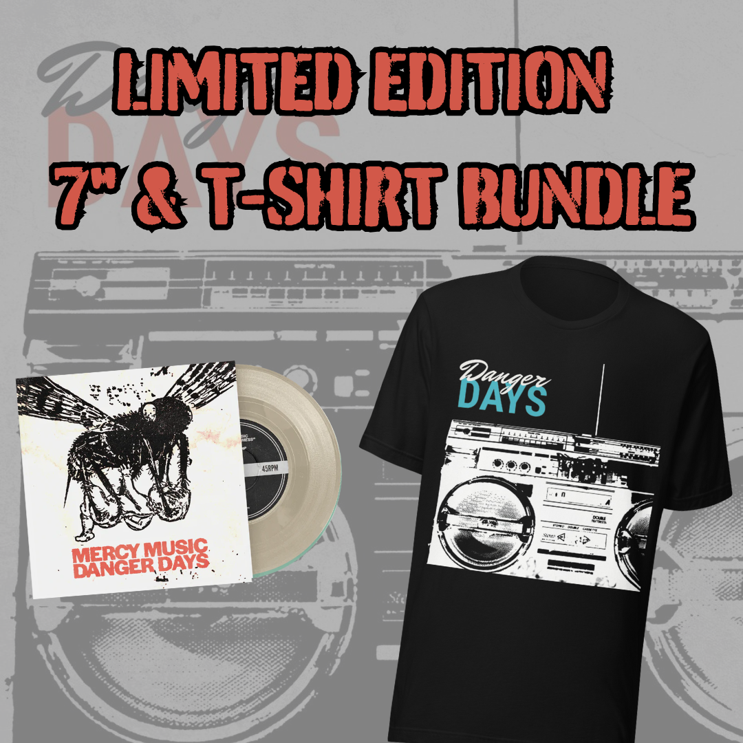 Danger Days - Limited Edition 7" + Inverted Black Tee Bundle