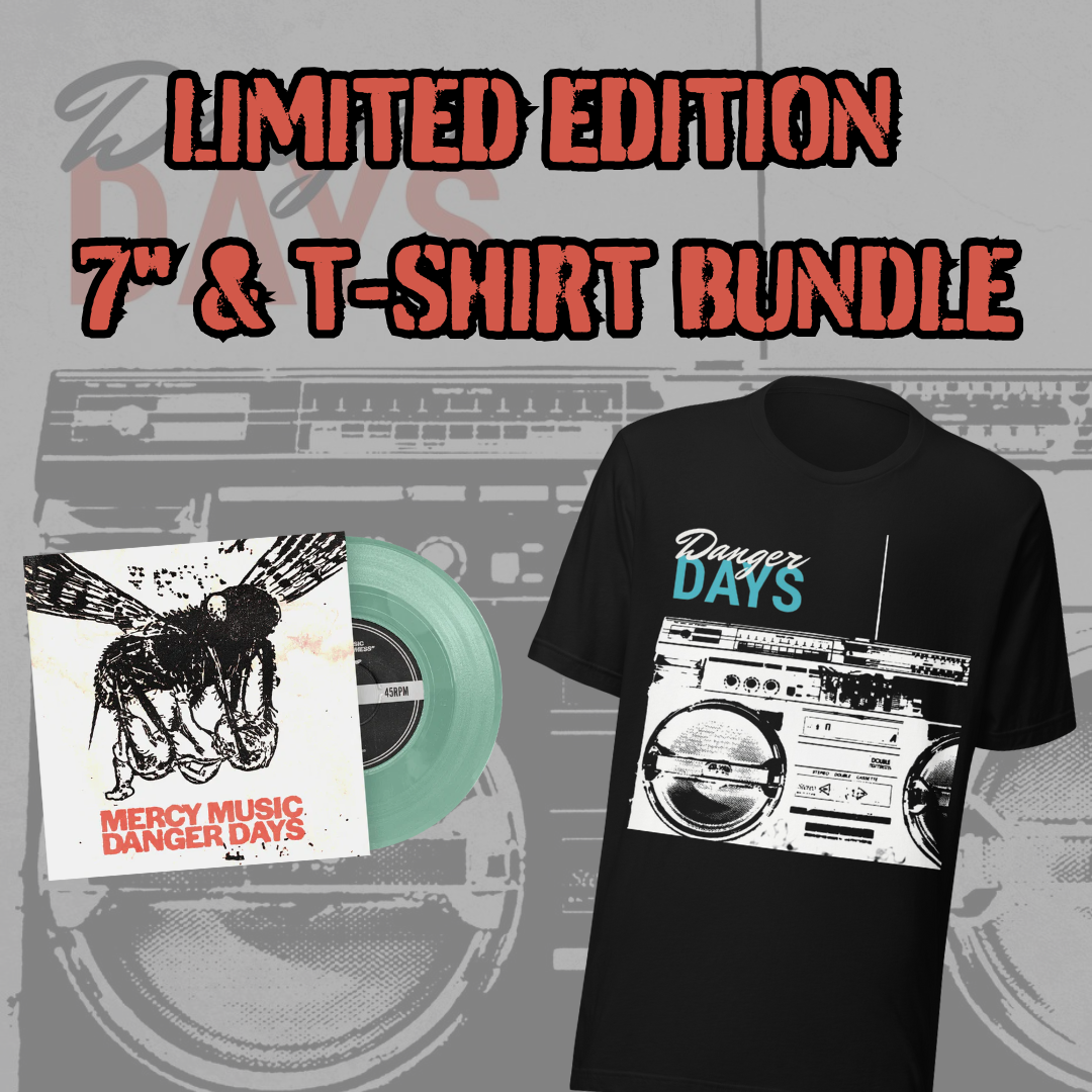 Danger Days - Limited Edition 7" + Inverted Black Tee Bundle