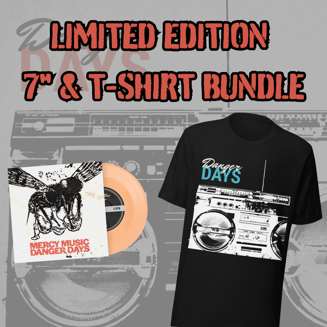 Danger Days - Limited Edition 7" + Inverted Black Tee Bundle