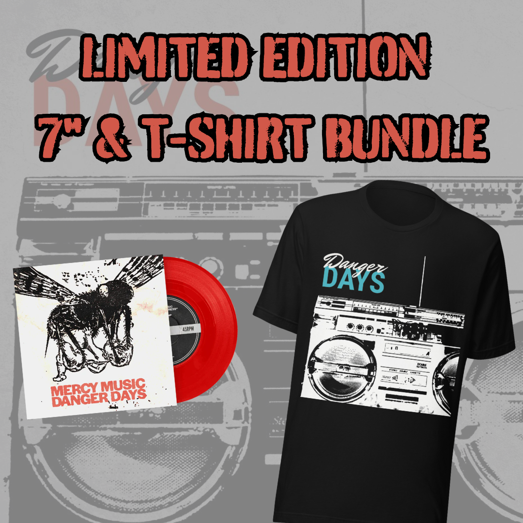 Danger Days - Limited Edition 7" + Inverted Black Tee Bundle