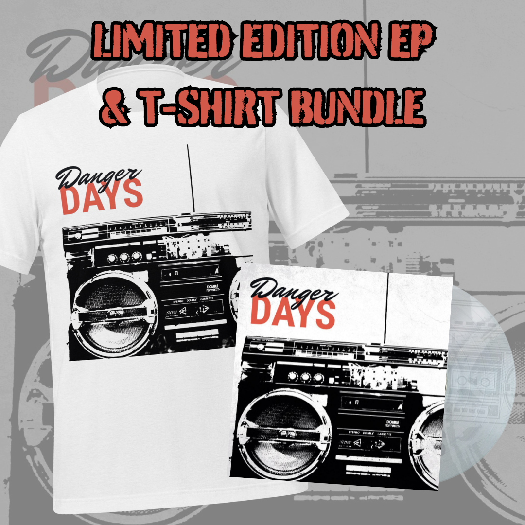 Danger Days - Limited Edition EP & White Tee Bundle