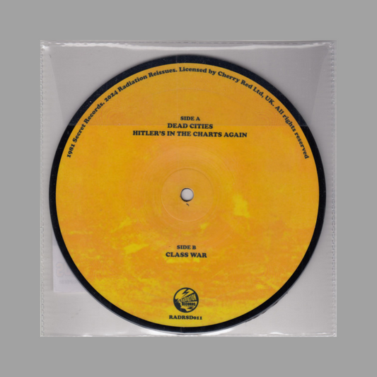 The Exploited - Dead Cities 7" (Limited Edition of 500, Individually Numbered)