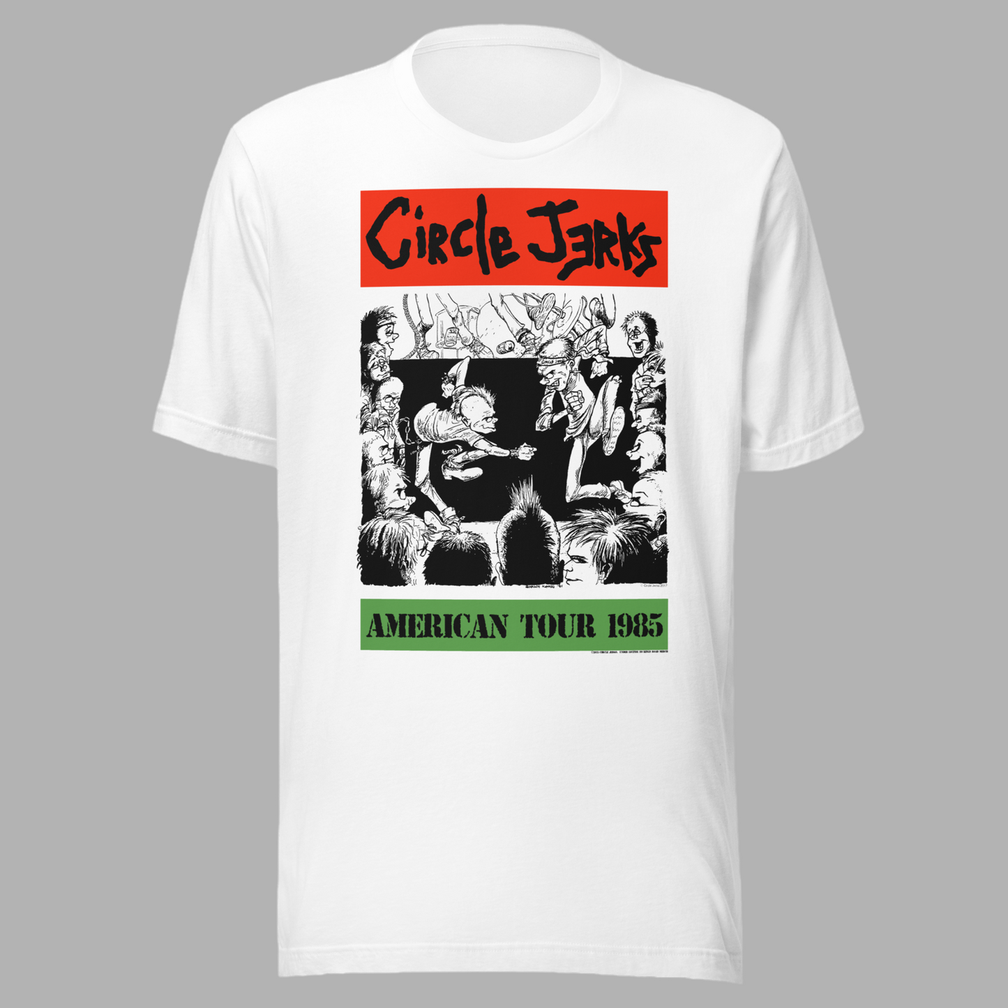 Circle Jerks - 1985 American Tour T-Shirt