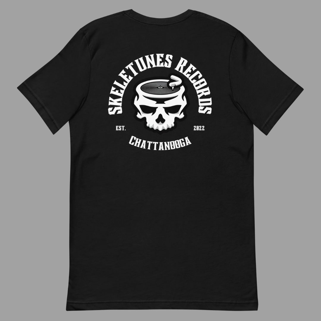 Skeletunes Records MC Bella & Canvas Soft T-Shirt