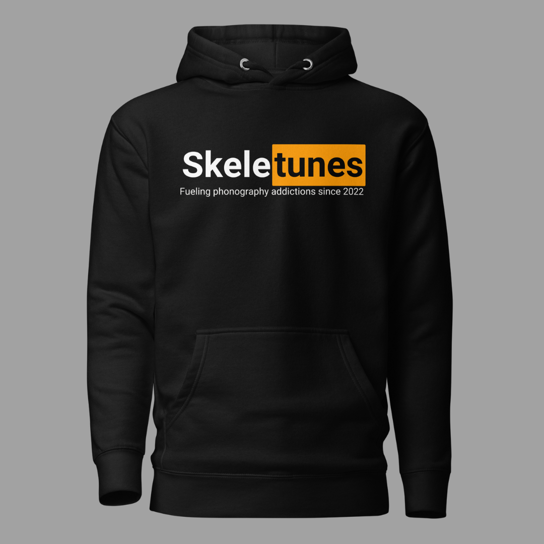 Skeletunes Records Phonography Pullover Hoodie