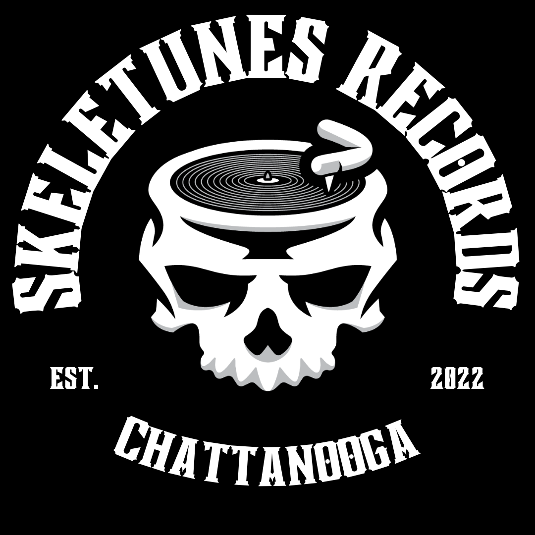 Skeletunes Records Die-Cut Stickers
