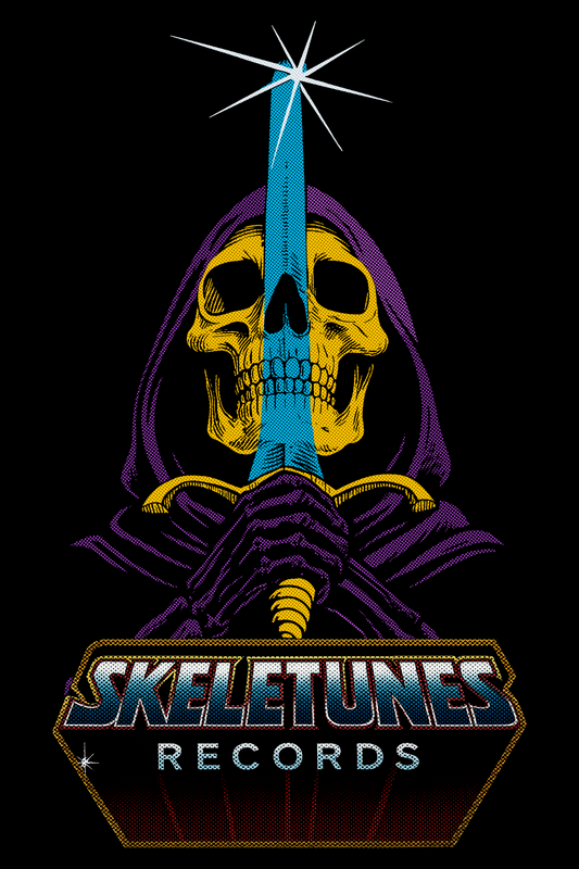 Skeletunes Records Die-Cut Stickers