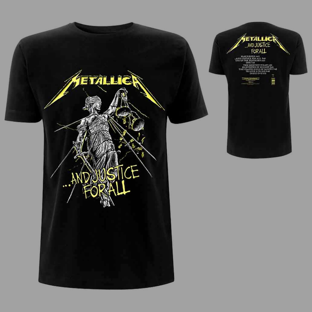 Metallica - And Justice For All Tracks T-Shirt