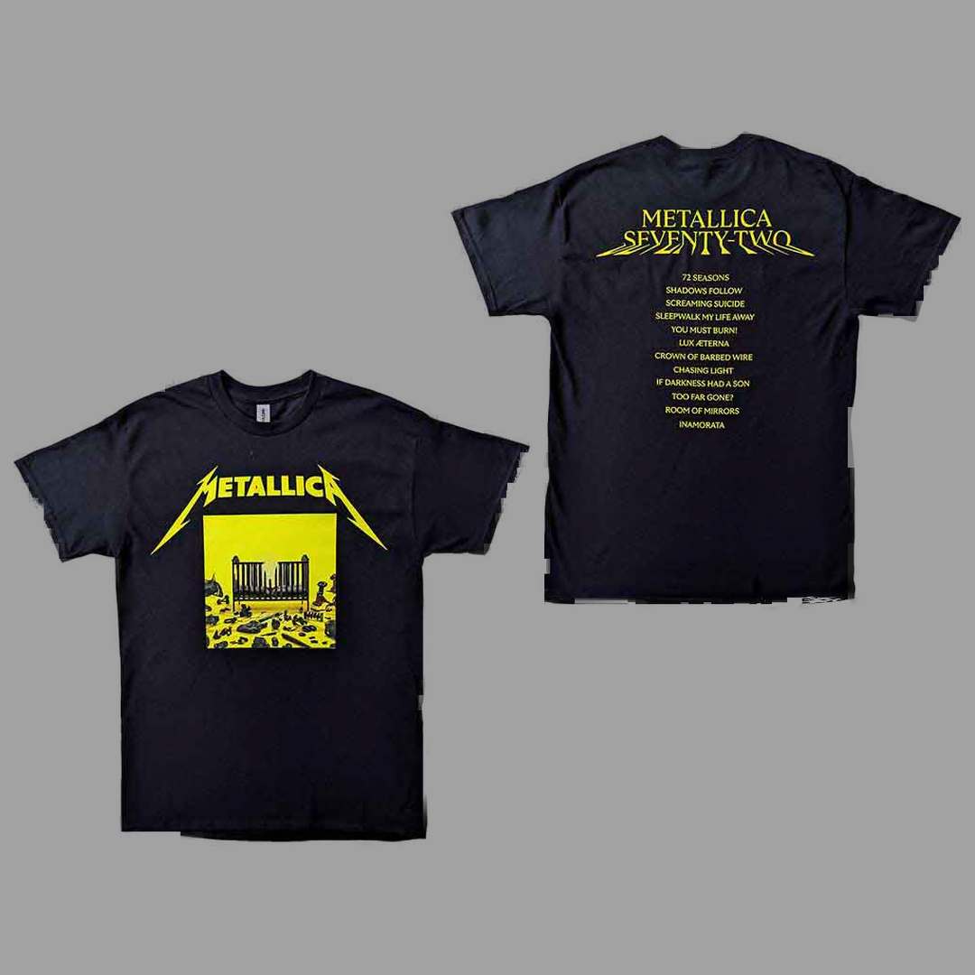 Metallica - 72 Seasons Squared Cover T-Shirt