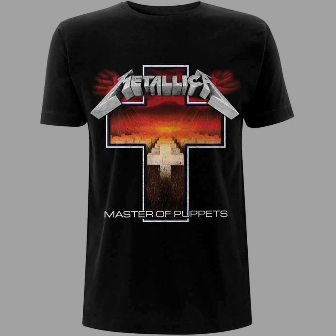 Metallica - Master of Puppets Cross T-Shirt