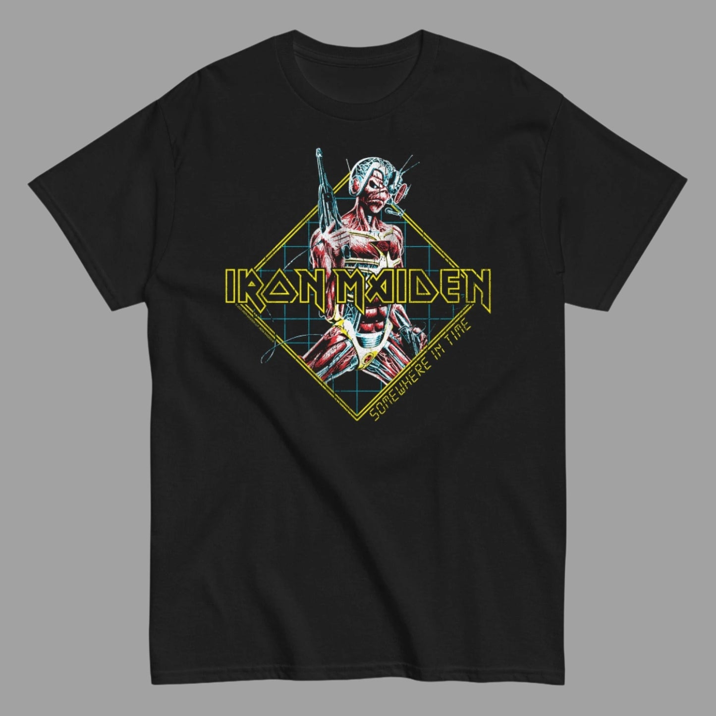 Iron Maiden - Rhombus T-Shirt Black