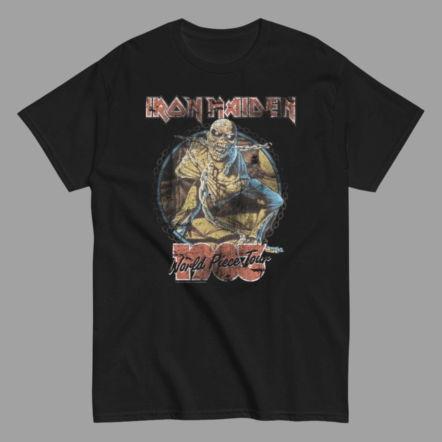 Iron Maiden - World Peace Tour T-Shirt Black