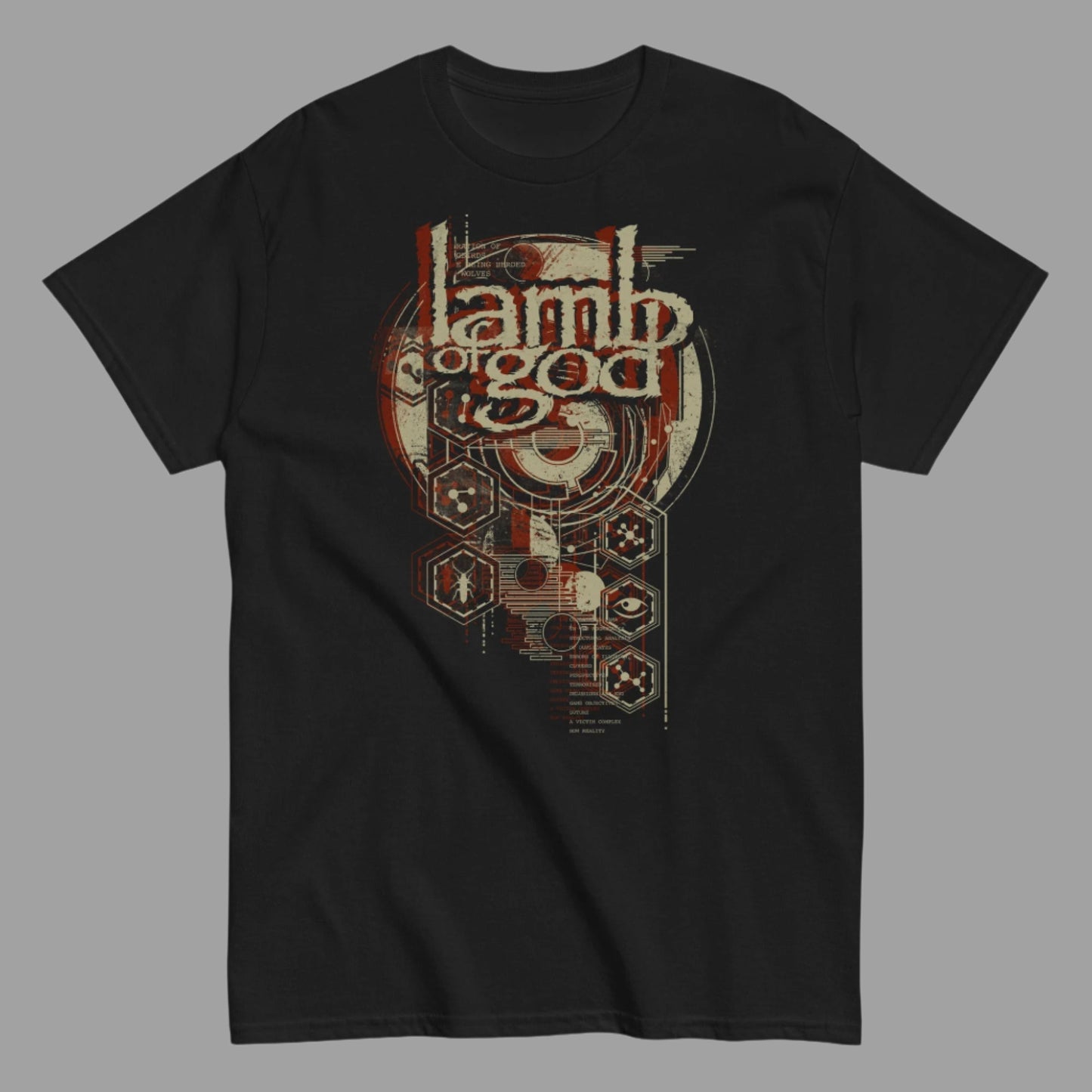 Lamb of God - Analog T-Shirt Black
