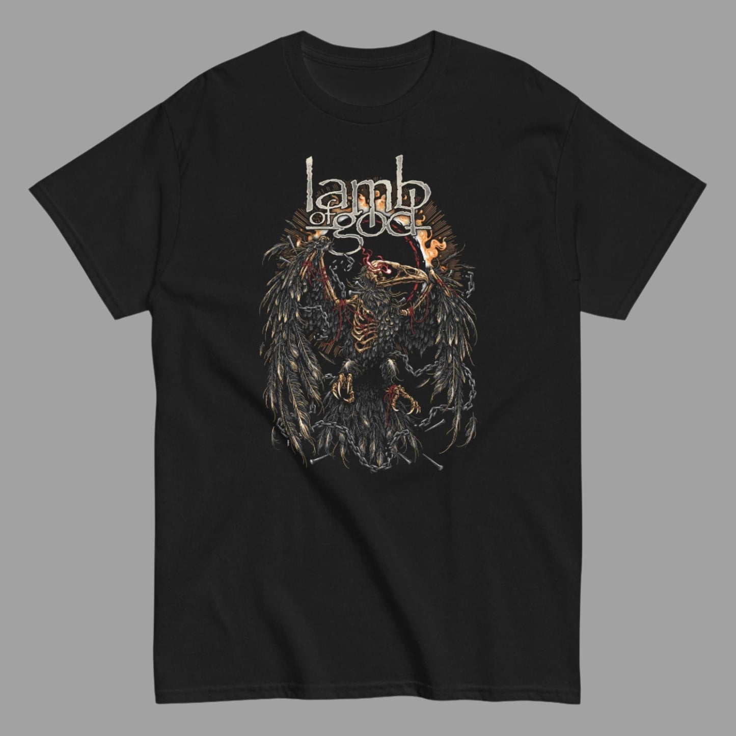 Lamb of God - Delusional Skull T-Shirt Black
