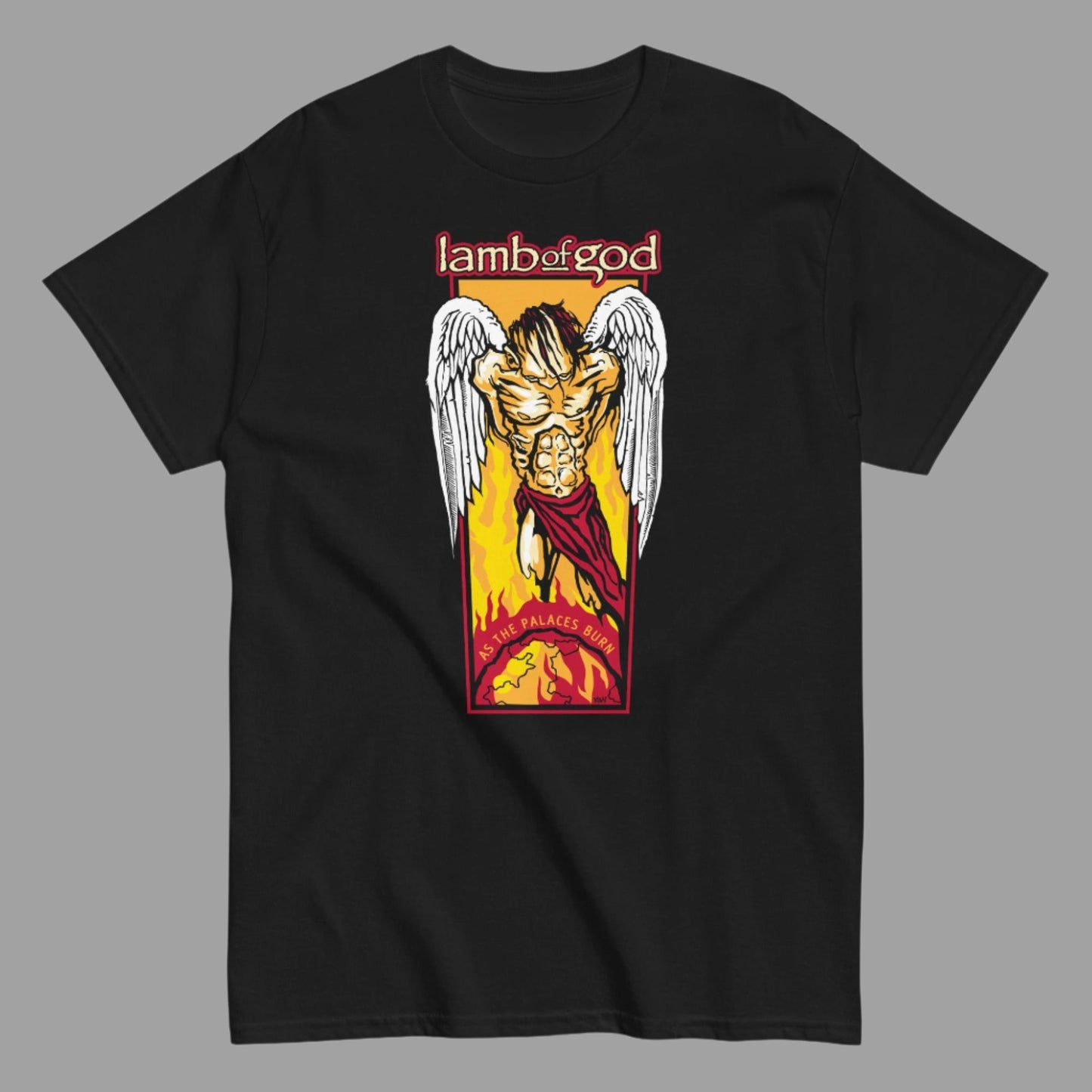 Lamb of God - Fallen Angel T-Shirt Black