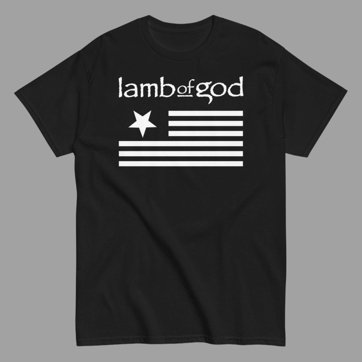 Lamb of God - White Flag T-Shirt Black