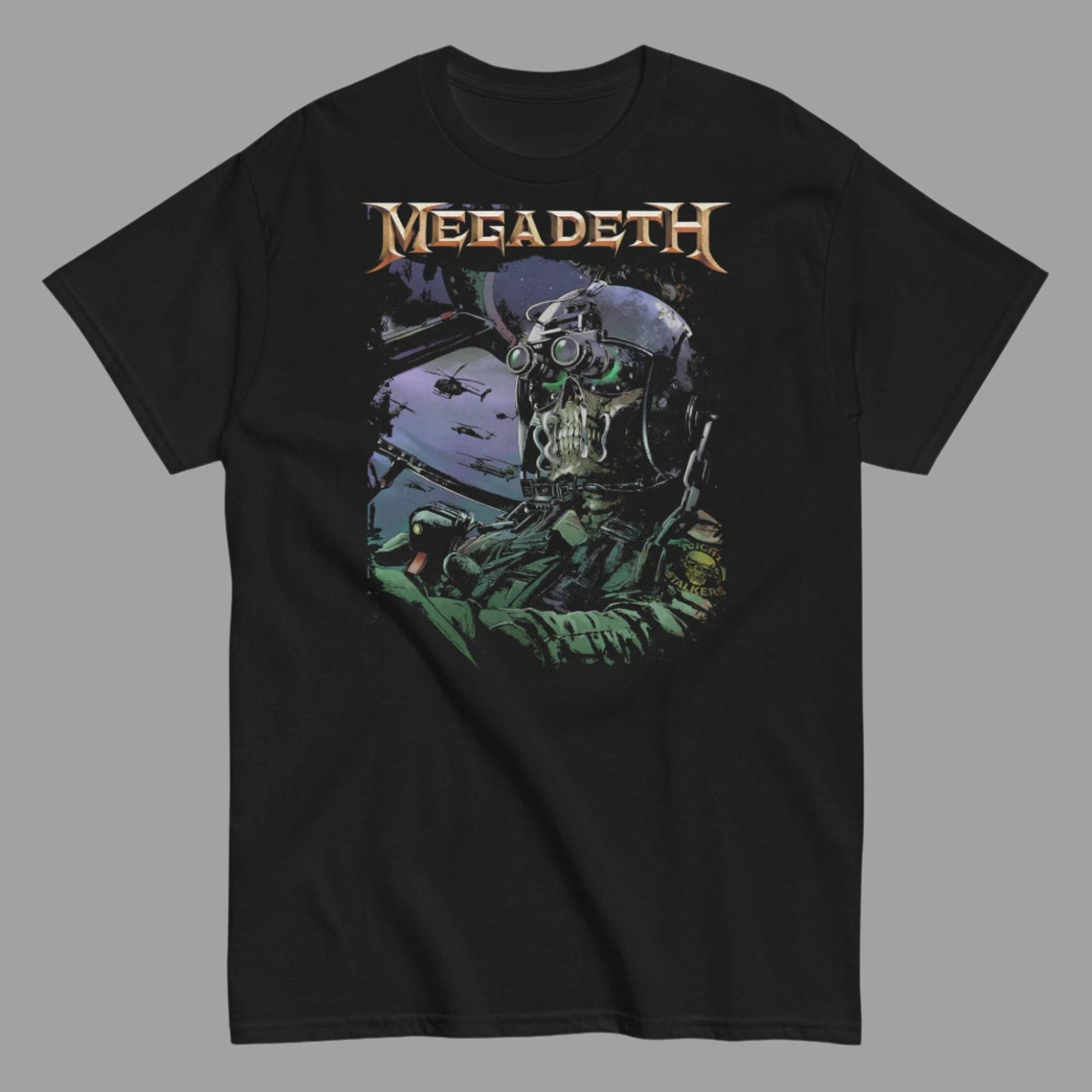 Megadeth - Night Vision T-Shirt Black