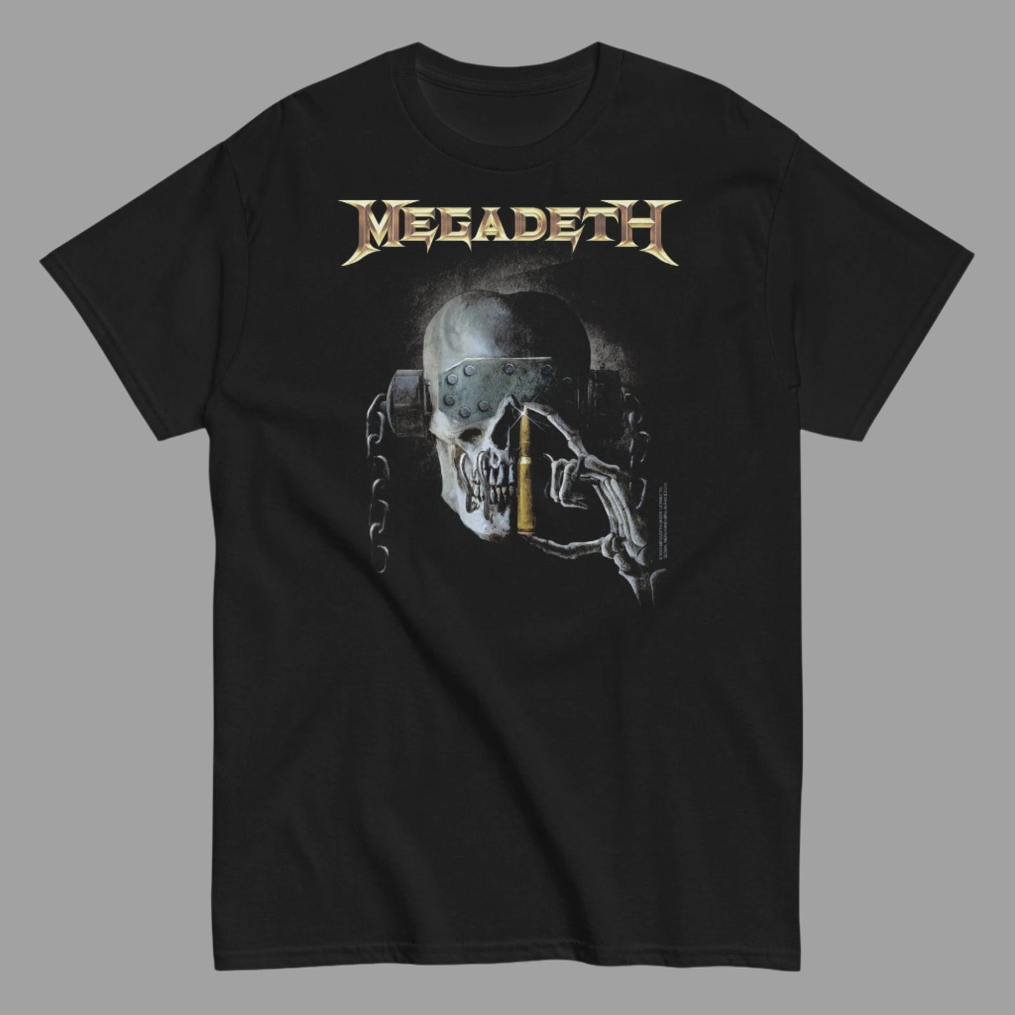 Megadeth - One Bullett Left T-Shirt Black