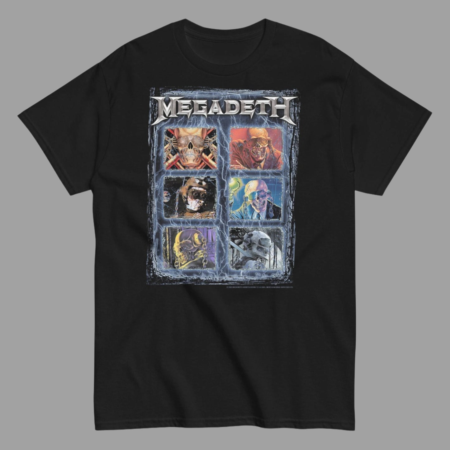 Megadeth - Six Vics T-Shirt Black