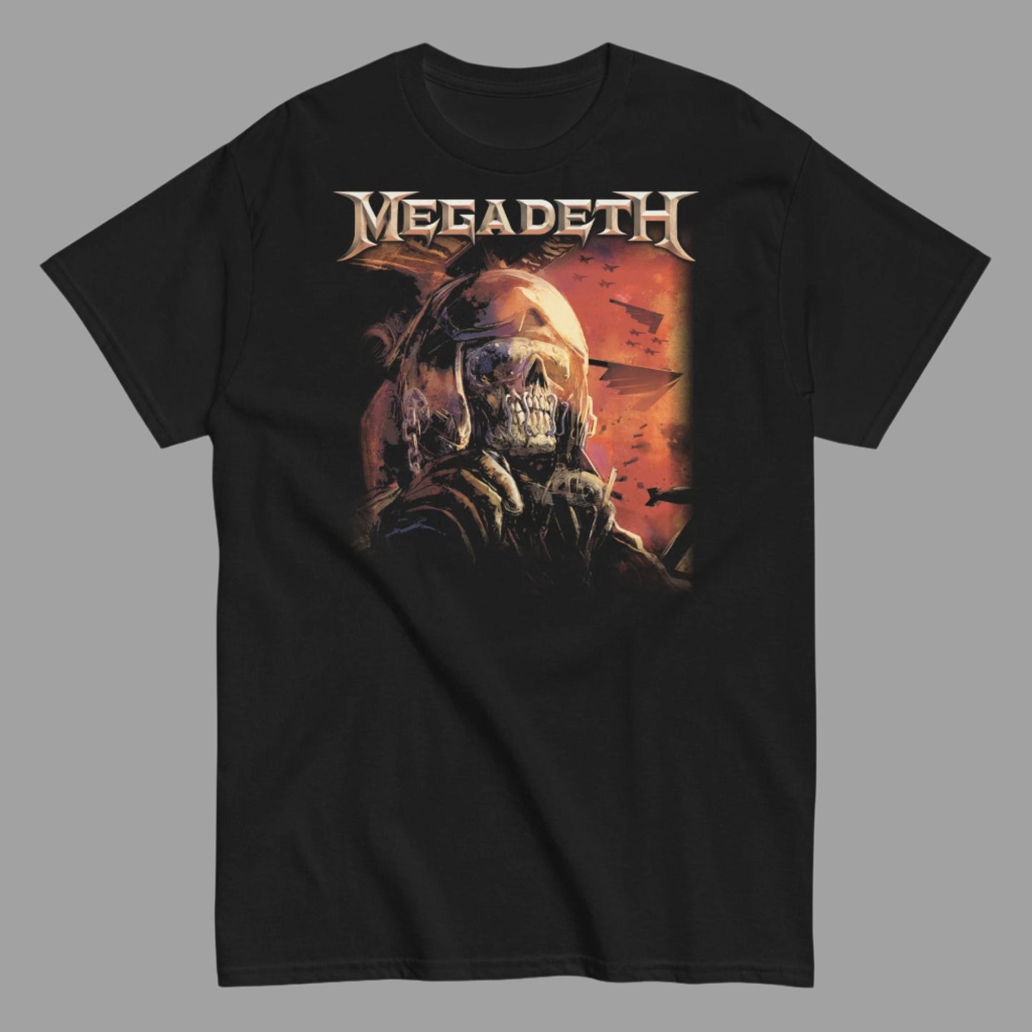 Megadeth - Vic Staring T-Shirt Black