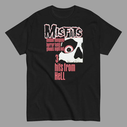 Misfits - 3 Hits From Hell T-Shirt Black