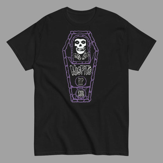 Misfits - Casket T-Shirt Black