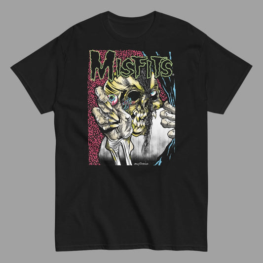 Misfits - Open Skull T-Shirt Black