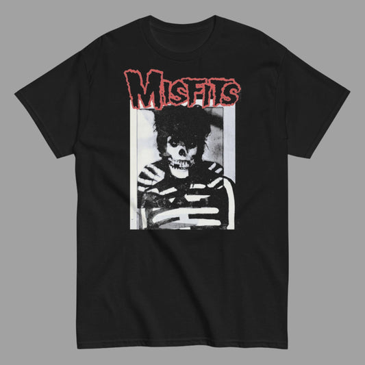 Misfits - Skull Hair T-Shirt Black