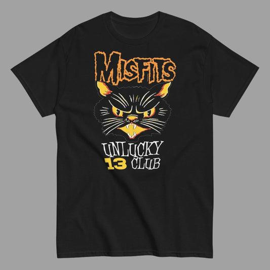 Misfits - Unlucky 13 Club T-Shirt Black