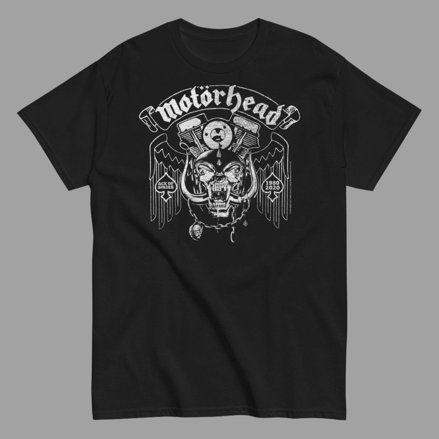 Motorhead - 40 Aces T-Shirt Black