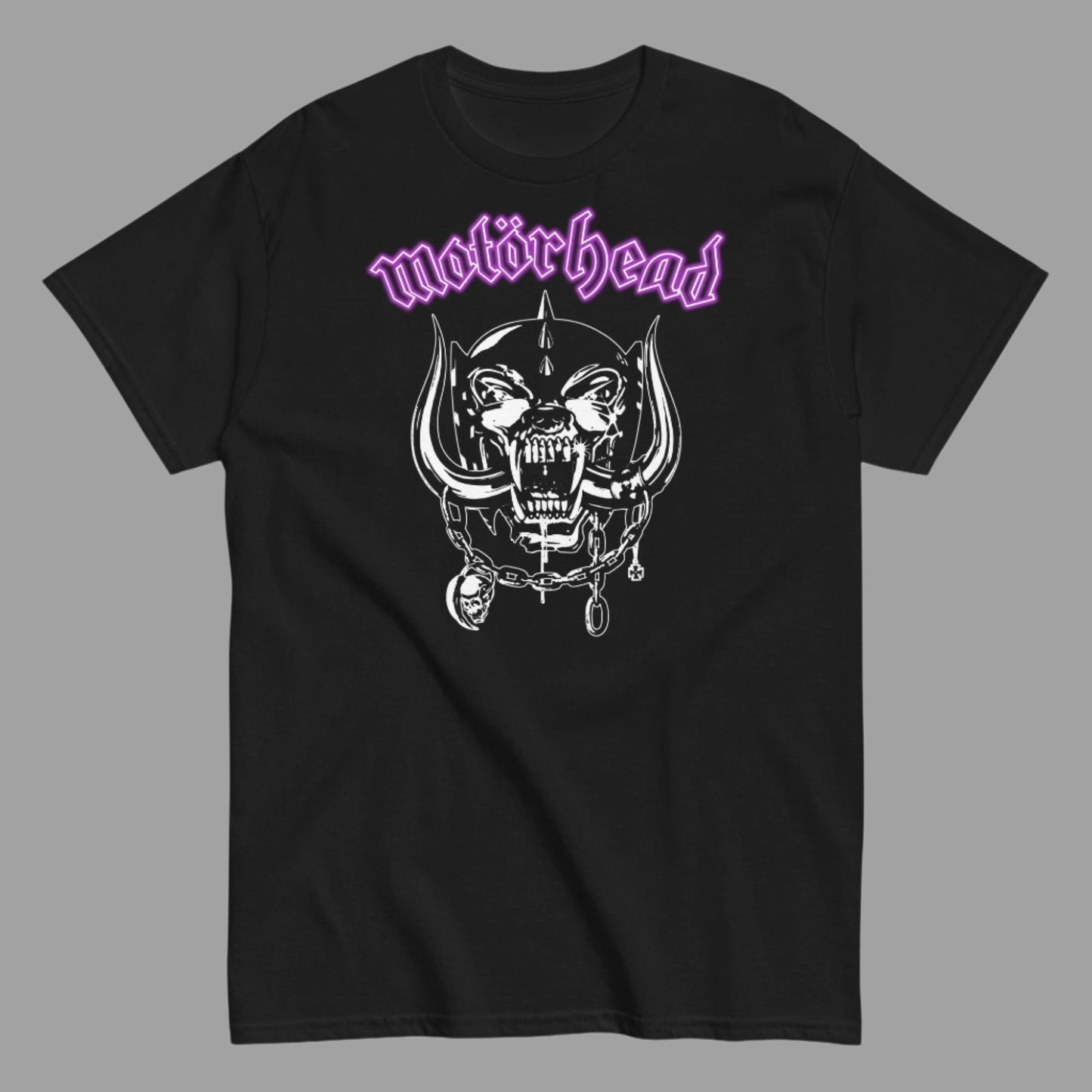 Motorhead - Pink Logo T-Shirt Black