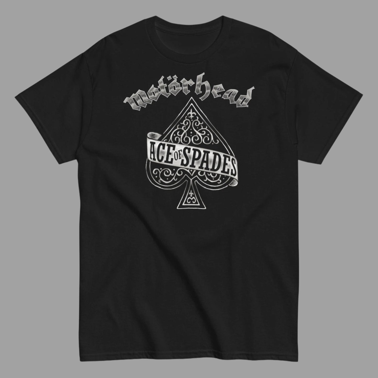 Motorhead - Silver Ace T-Shirt Black