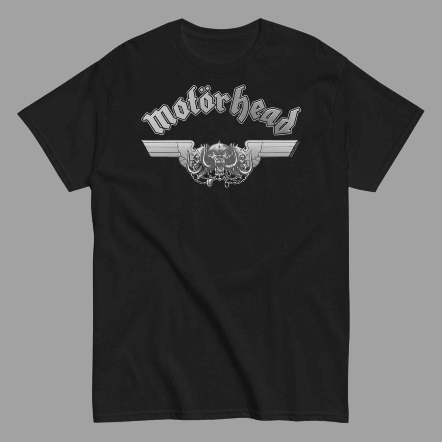Motorhead - Steel Logo T-Shirt Black