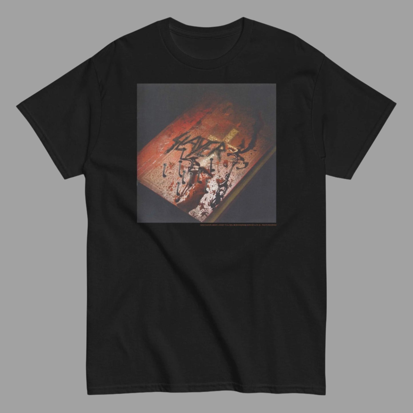 Slayer - Bible Logo T-Shirt Black